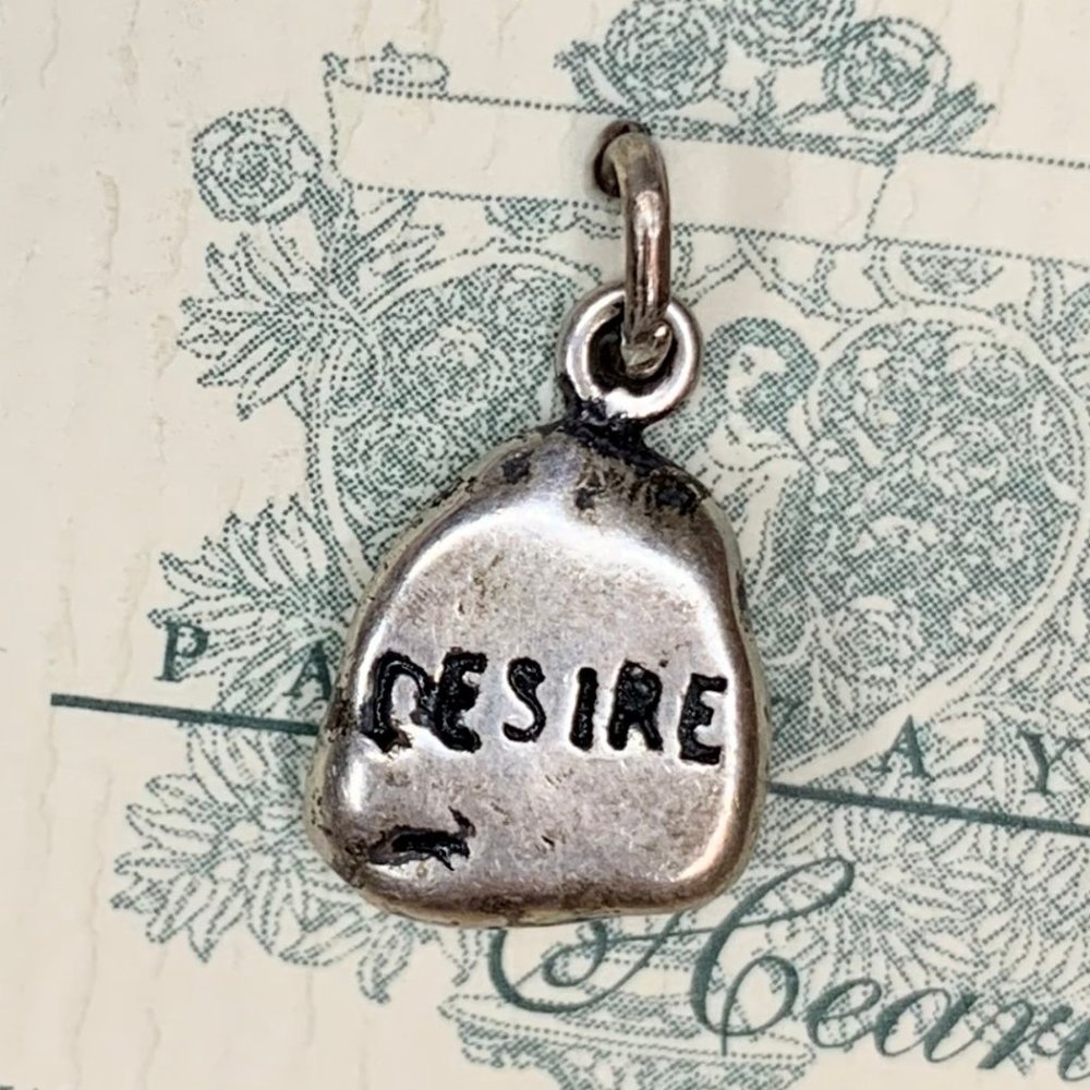 Sterling Silver Desire Charm NWT